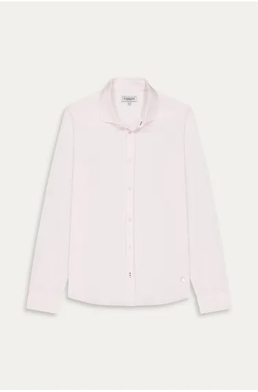 Chemise manches longues jersey slim fit |Marque de qualité - Europann