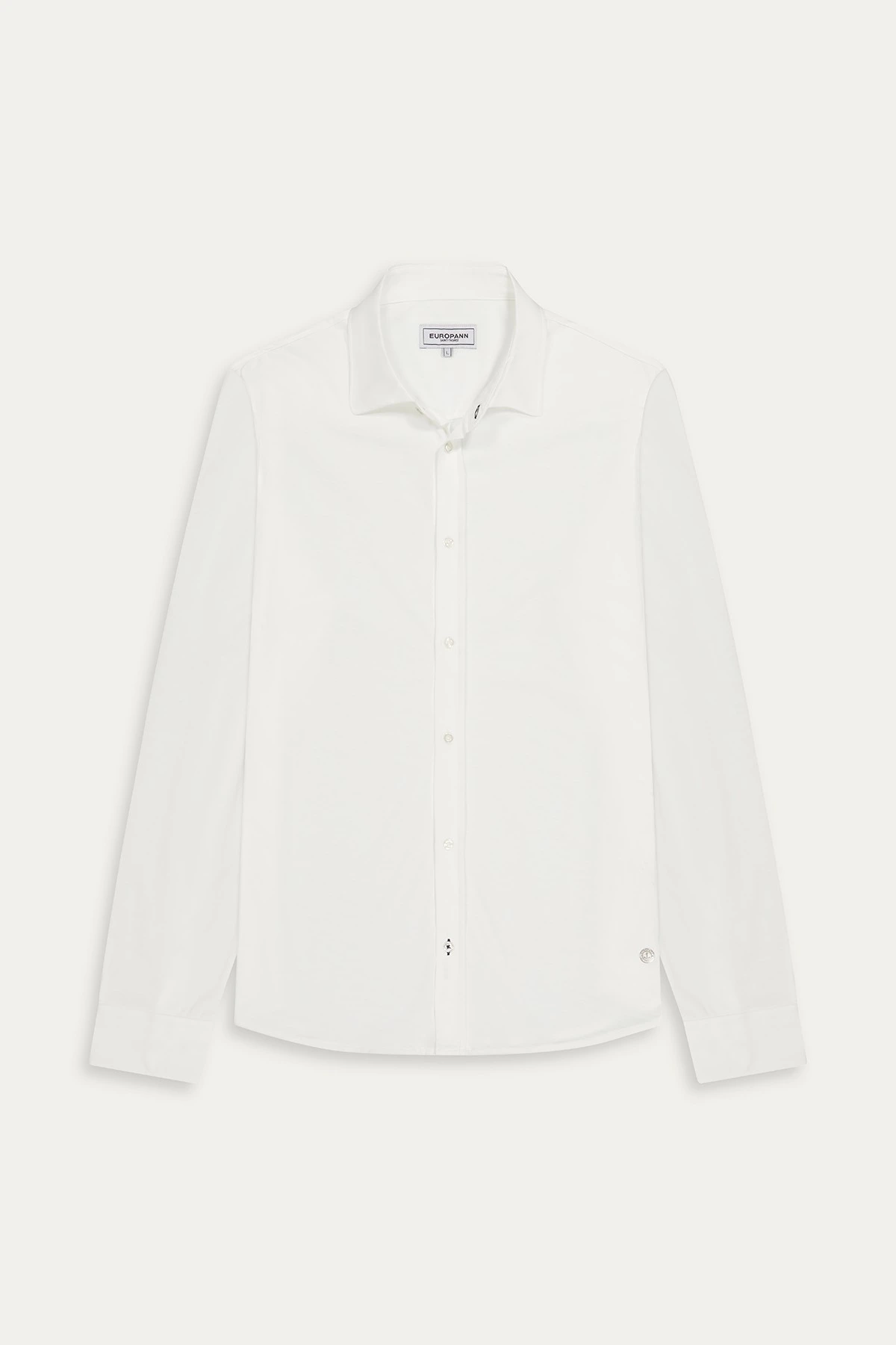 White color long sleeves shirt for men | Quality brand Europann 