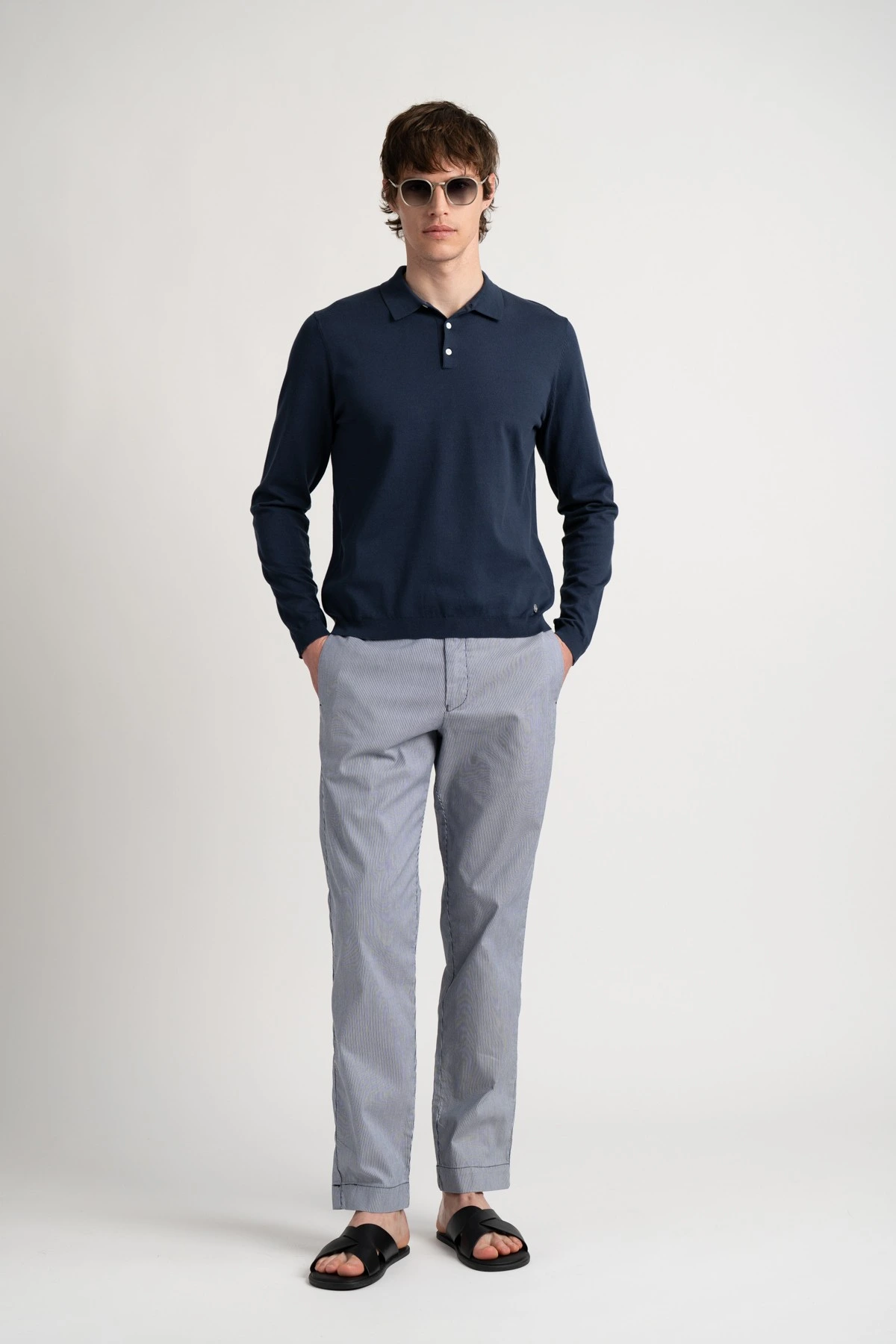 ARNO NAVY PANTS