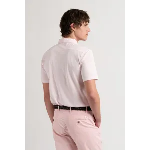 Pink color short sleeves polo for men | Quality brand Europann 