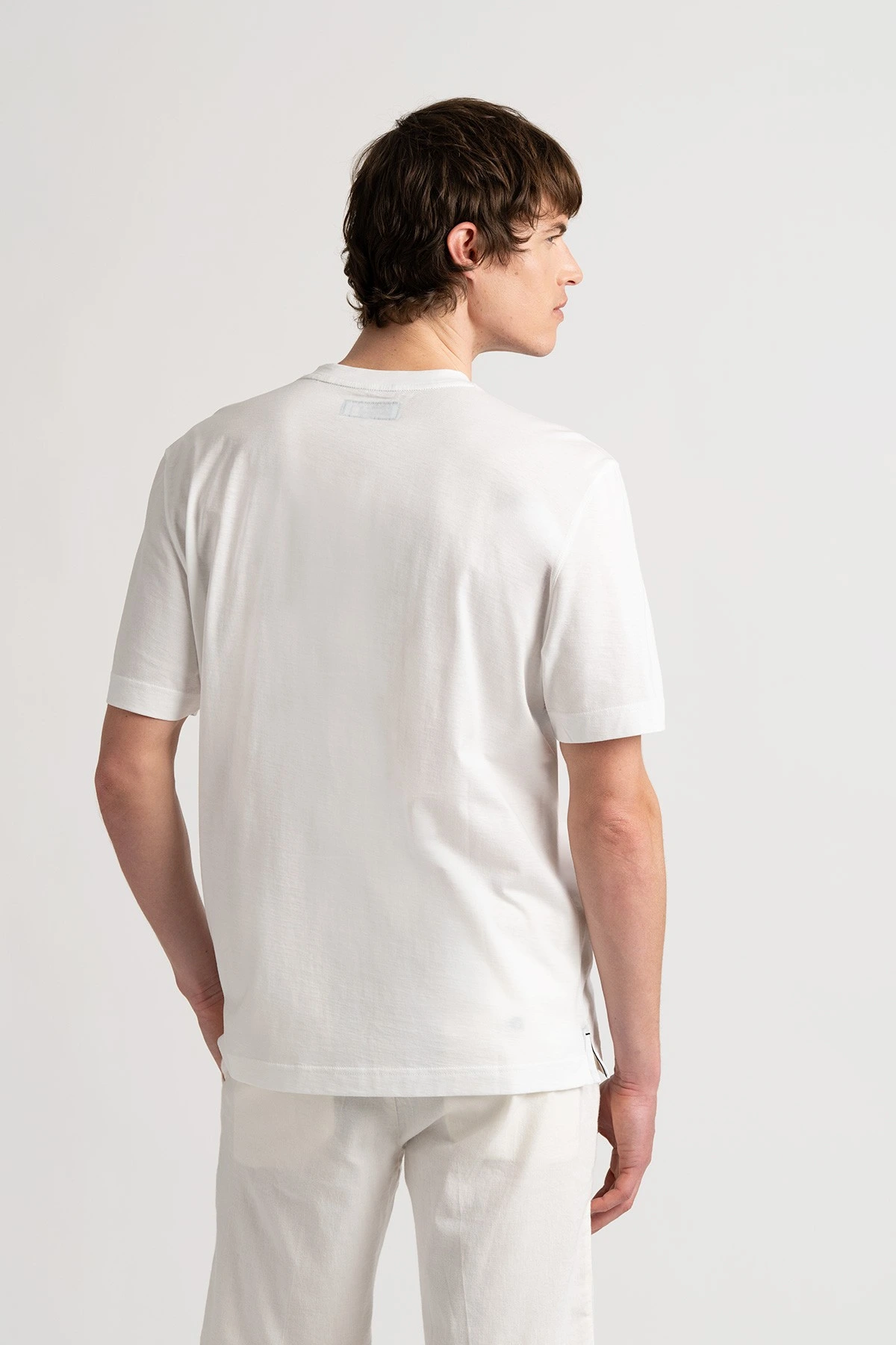 Short-sleeved slim fit jersey t-shirt | Quality brand - Europann