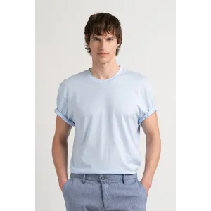 Short-sleeved slim fit jersey t-shirt | Quality brand - Europann