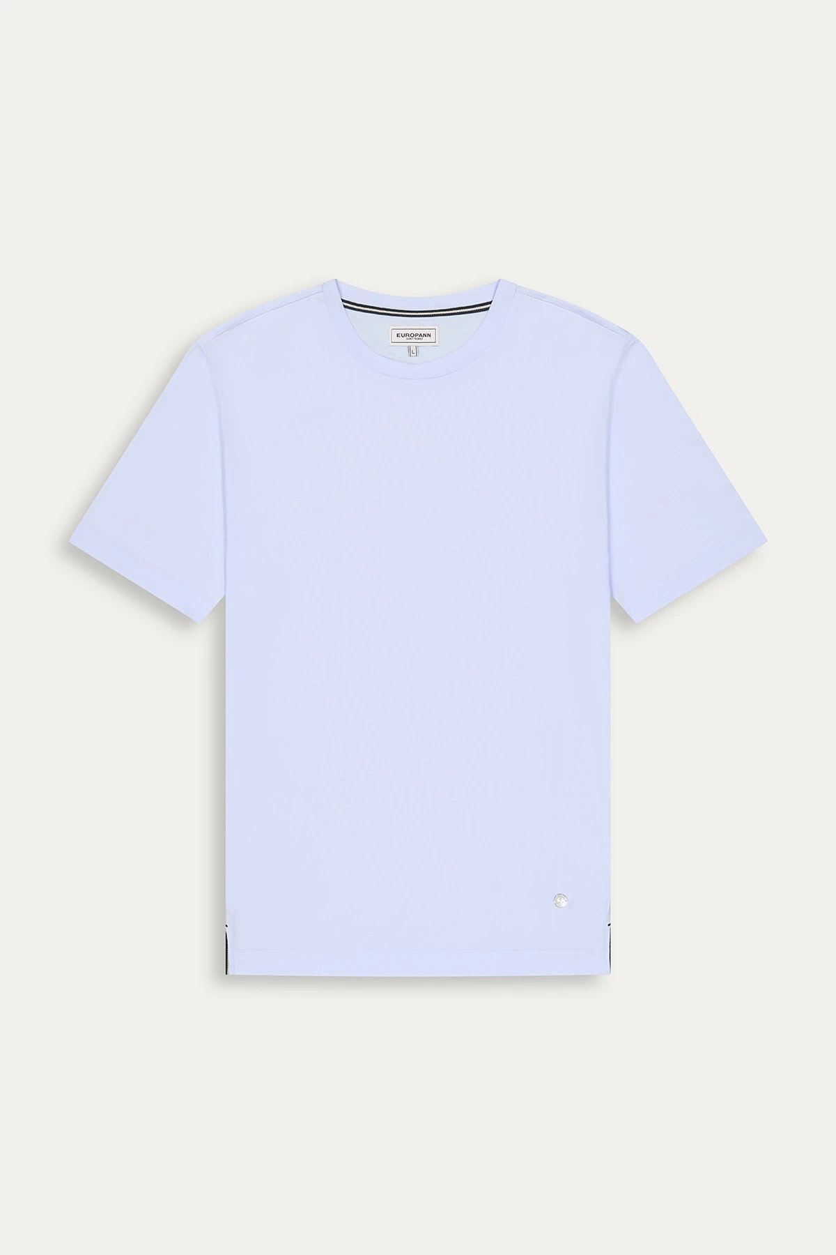 Short-sleeved slim fit jersey t-shirt | Quality brand - Europann