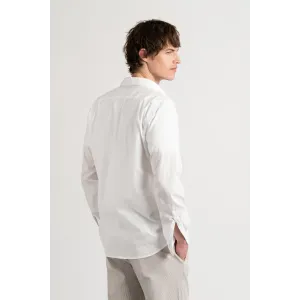 Plain white color long sleeves shirt for men | Quality brand Europann