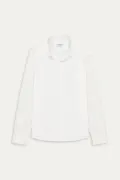 Chemise Homme manches longues unie blanche slimfit|Europann