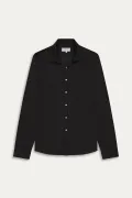 Plain black color long sleeves shirt for men | Quality brand Europann 
