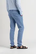 Men's Slim-Fit Marled Linen Chino Pants | Quality Brand - Europann
