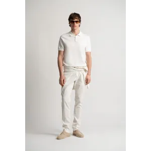 Chinos men's marl linen slim pants |  Quality brand Europann