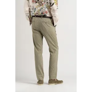 Chinos men's marl linen slim pants |  Quality brand Europann