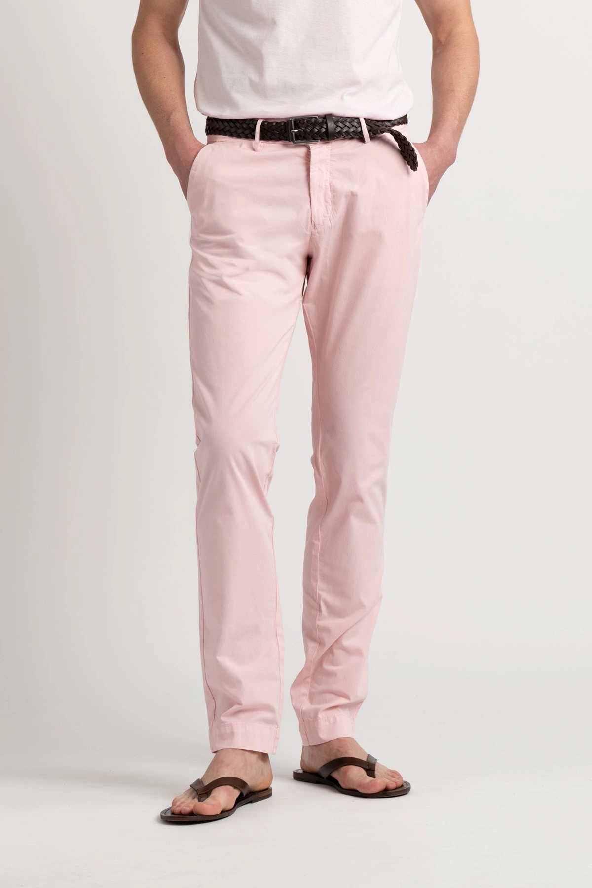 Men's slim-fit cotton chinos | Quality brand - Europann