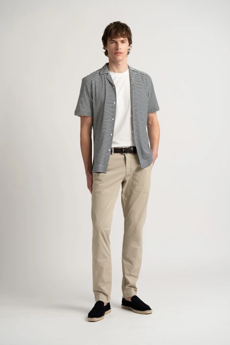 Men's slim-fit cotton chinos | Quality brand - Europann