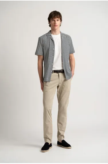 Pantalon chinos en coton coupe ajustée homme|Marque de qualité - Europann