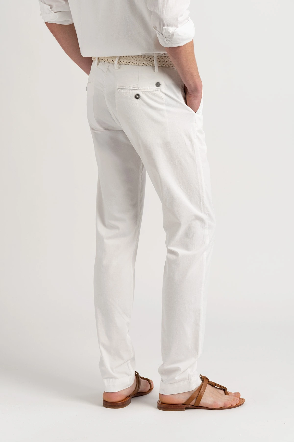 Men's slim-fit cotton chinos | Quality brand - Europann