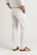 Pantalon chinos en coton coupe ajustée homme|Marque de qualité - Europann