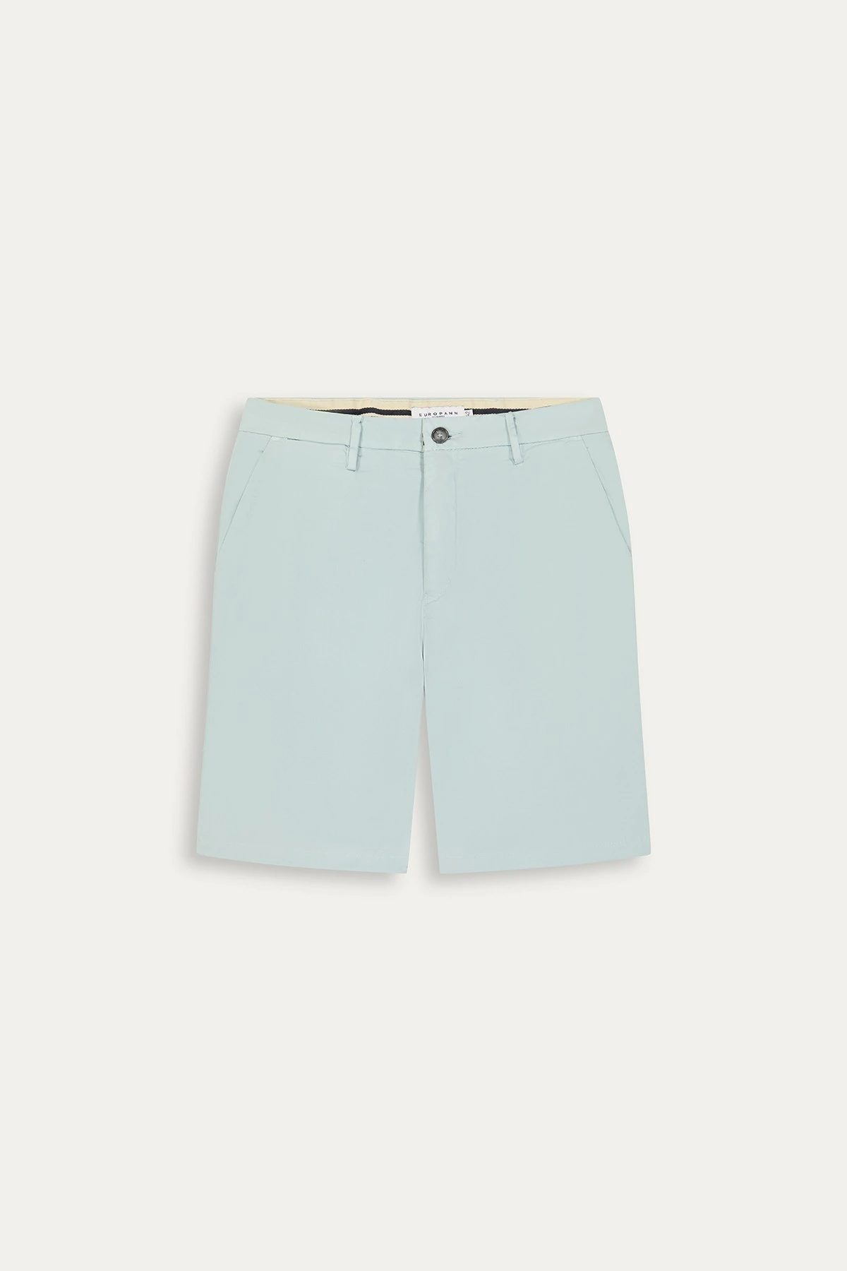 Cotton men's plain Aqua bermuda |  Quality brand Europann