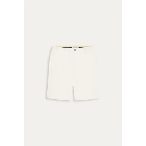 Cotton men's plain white bermuda |  Quality brand Europann 
