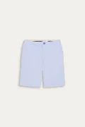 Cotton men's plain sky blue bermuda |  Quality brand Europann 