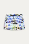 White swimshort with pantone prints  for mens| Quality brand Europann