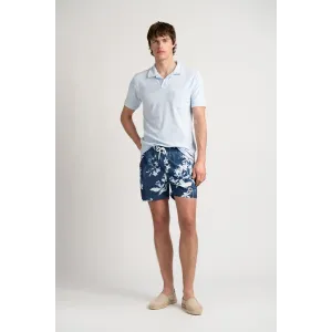 Sky blue color towelling polo for men | Quality brand Europann 