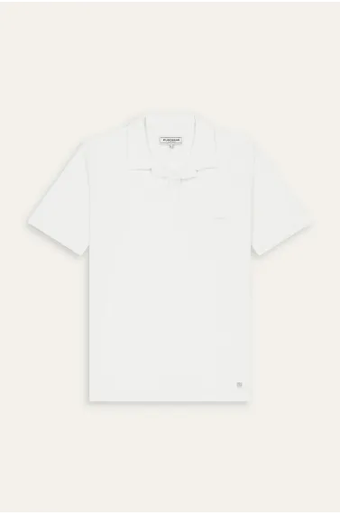 White towelling polo for men | Quality brand Europann