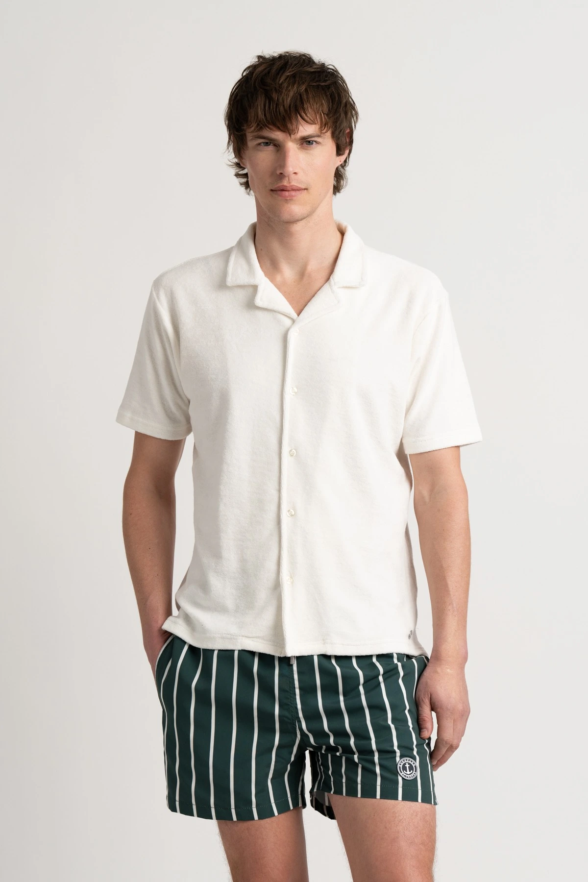 MIKA - White sponge shirt