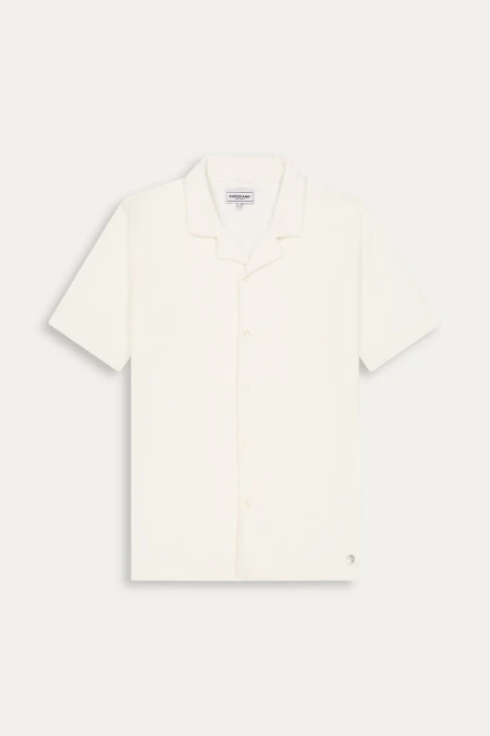 MIKA - Chemise éponge blanche