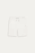 White sponge Jogging short |  Quality brand Europann 