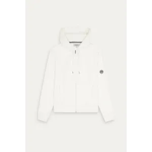 Sweat à capuche éponge  pour homme en coton blanche | Europann