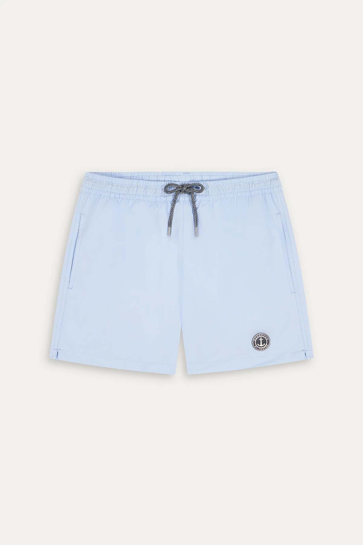 Short de bain uni bleu ciel homme|Maillot de qualité - Europann