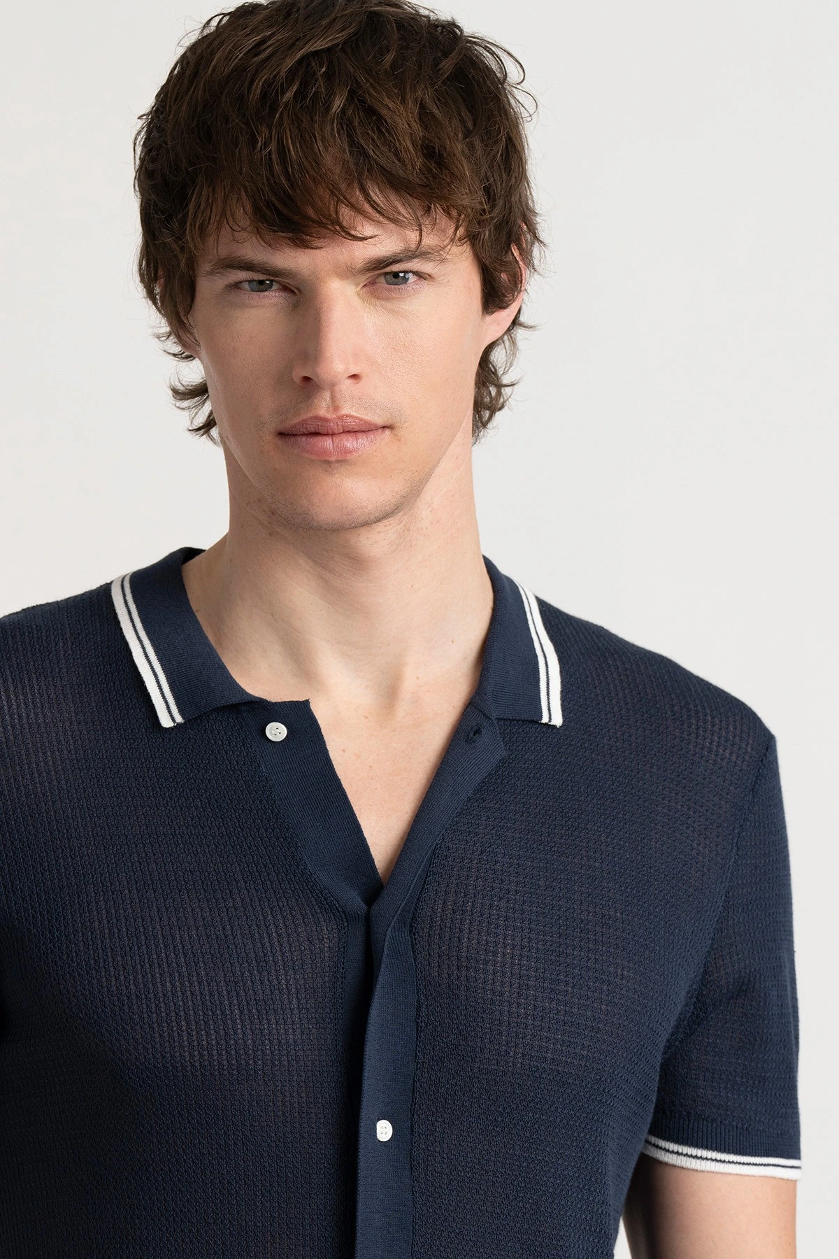 CHEMISETTE LOREN MARINE