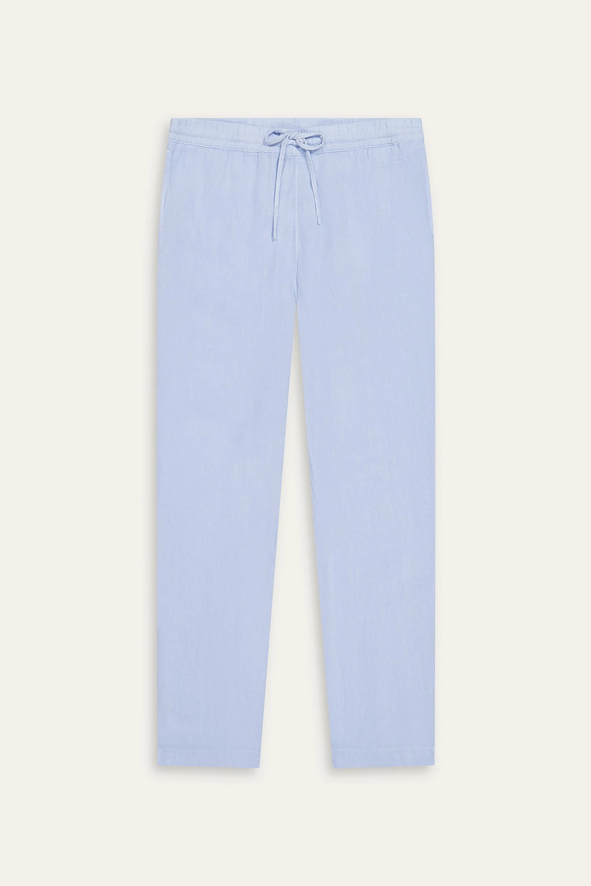 ROMA - Sky blue relaxed linen pants