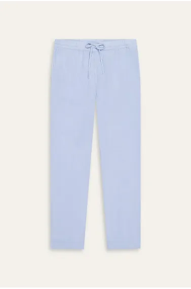 ROMA - Sky blue relaxed linen pants