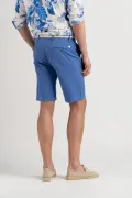 Cotton men's plain ocean blue bermuda |  Quality brand Europann