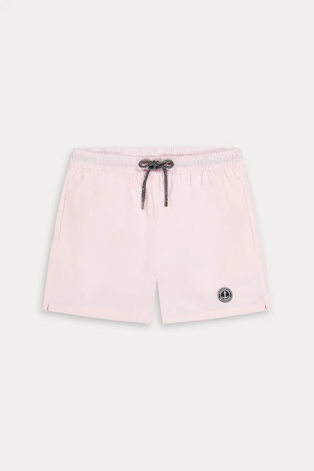 Short de bain uni rose  homme|Maillot de qualité - Europann