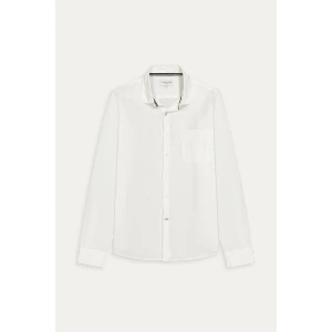 Plain color shirt ocean blue for men | Quality brand Europann