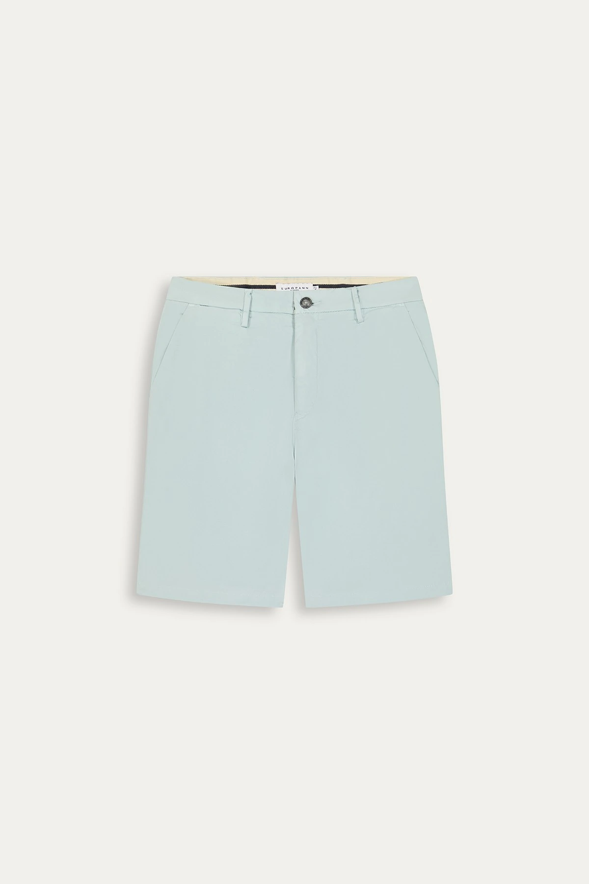 Cotton men's plain Aqua bermuda |  Quality brand Europann