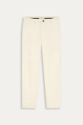 Pantalon chino slim en lin chiné Homme | Marque de qualité - Europann