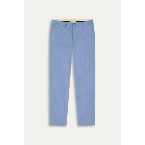 Men's Slim-Fit Marled Linen Chino Pants | Quality Brand - Europann