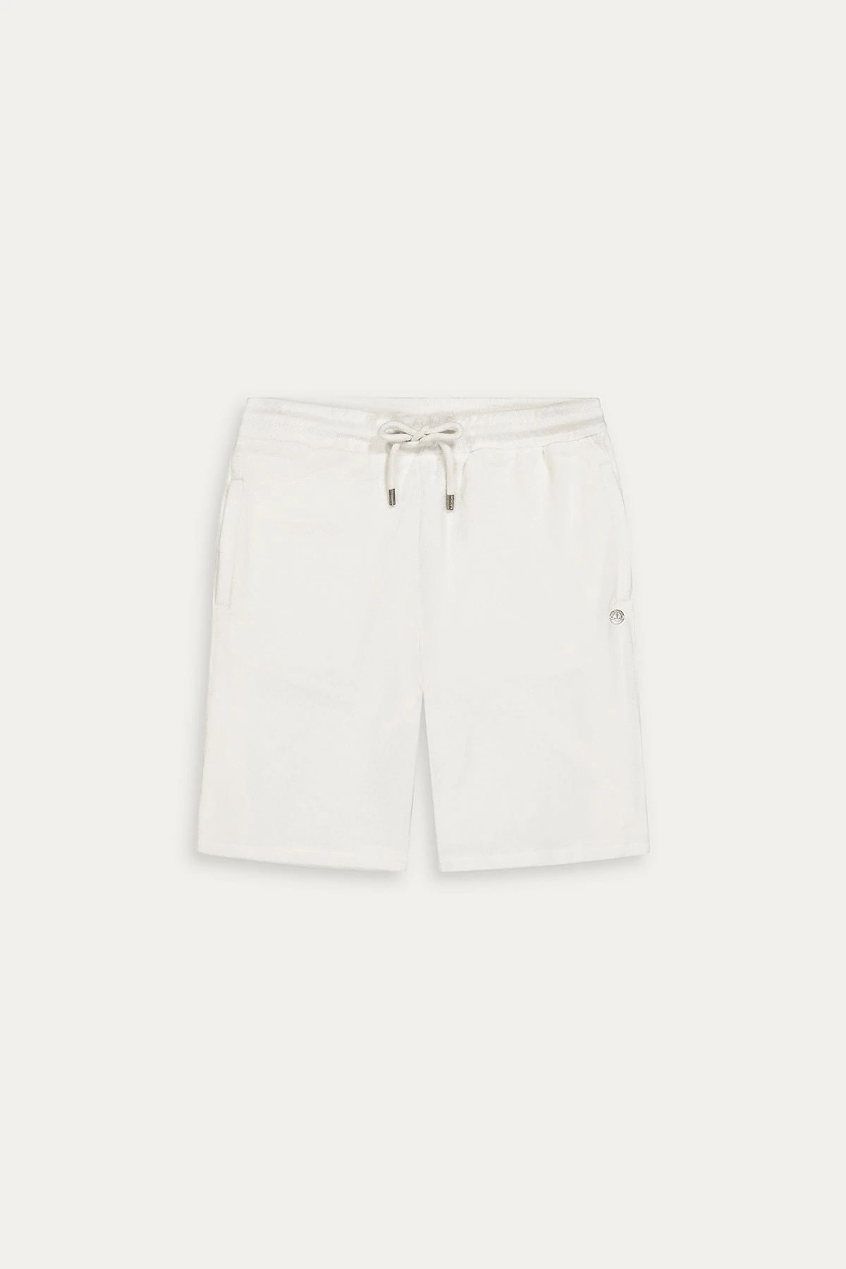 White sponge Jogging short |  Quality brand Europann 