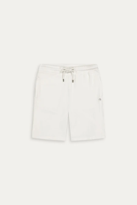 White sponge Jogging short |  Quality brand Europann