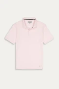 Pink color short sleeves polo for men | Quality brand Europann