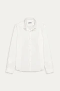 Chemise Homme manches longues unie blanche slimfit|Europann