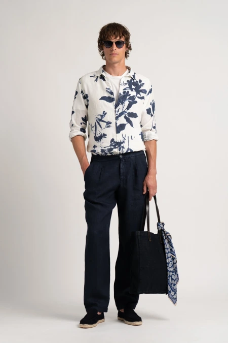 PANTALON BOSTON MARINE