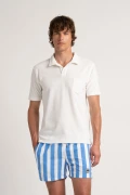 CALIFORNIA - Large stripes print ocean swimshorts