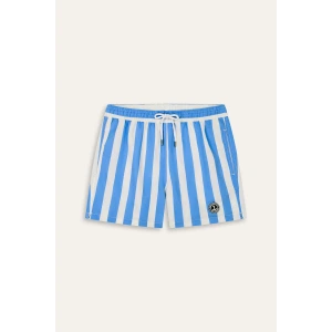 CALIFORNIA - Large stripes print ocean swimshorts