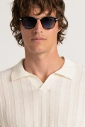ELIH - Fine knit polo ecru