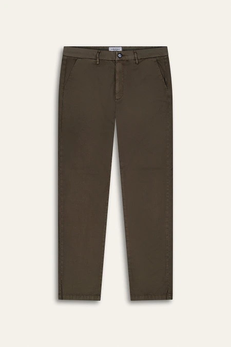 Pantalon chinos en coton coupe ajustée homme|Marque de qualité - Europann