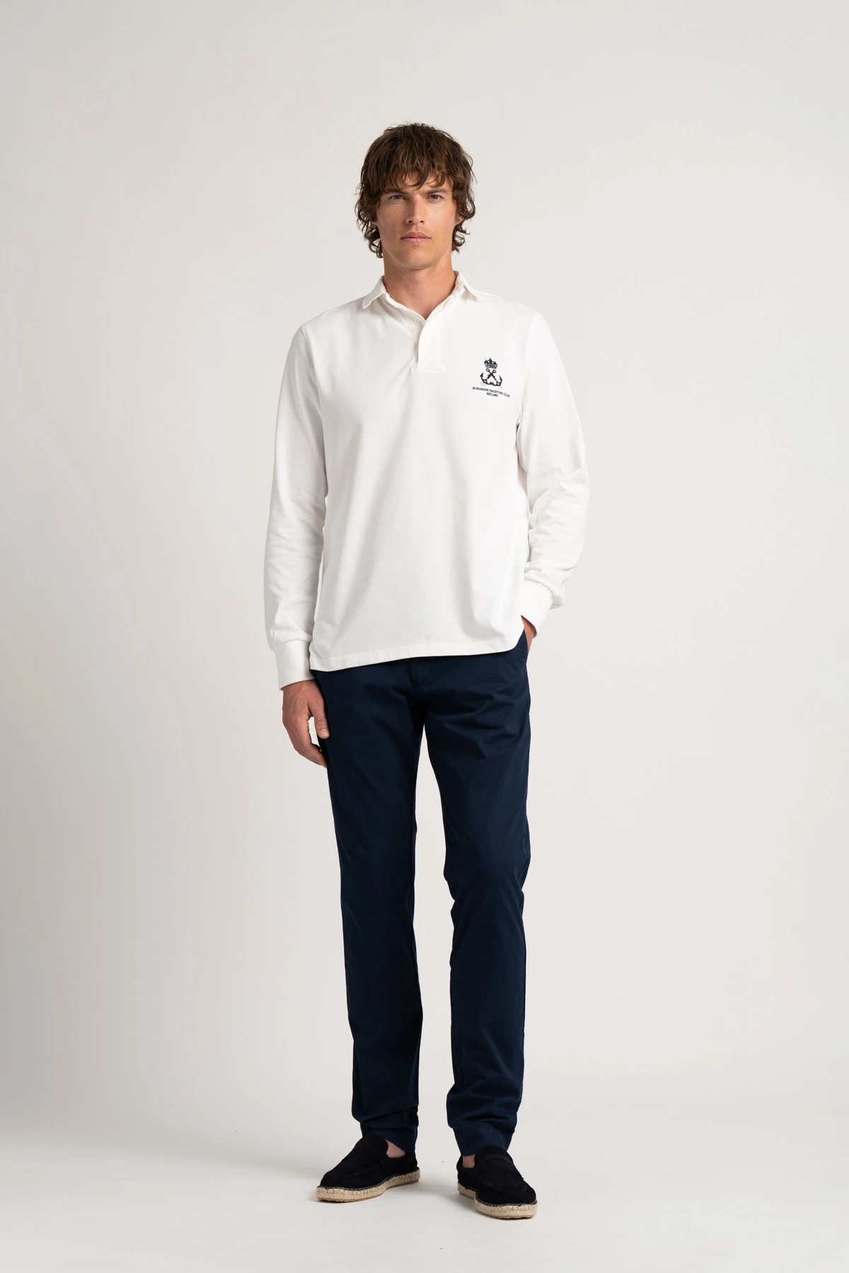 Men's slim-fit cotton chinos | Quality brand - Europann 
