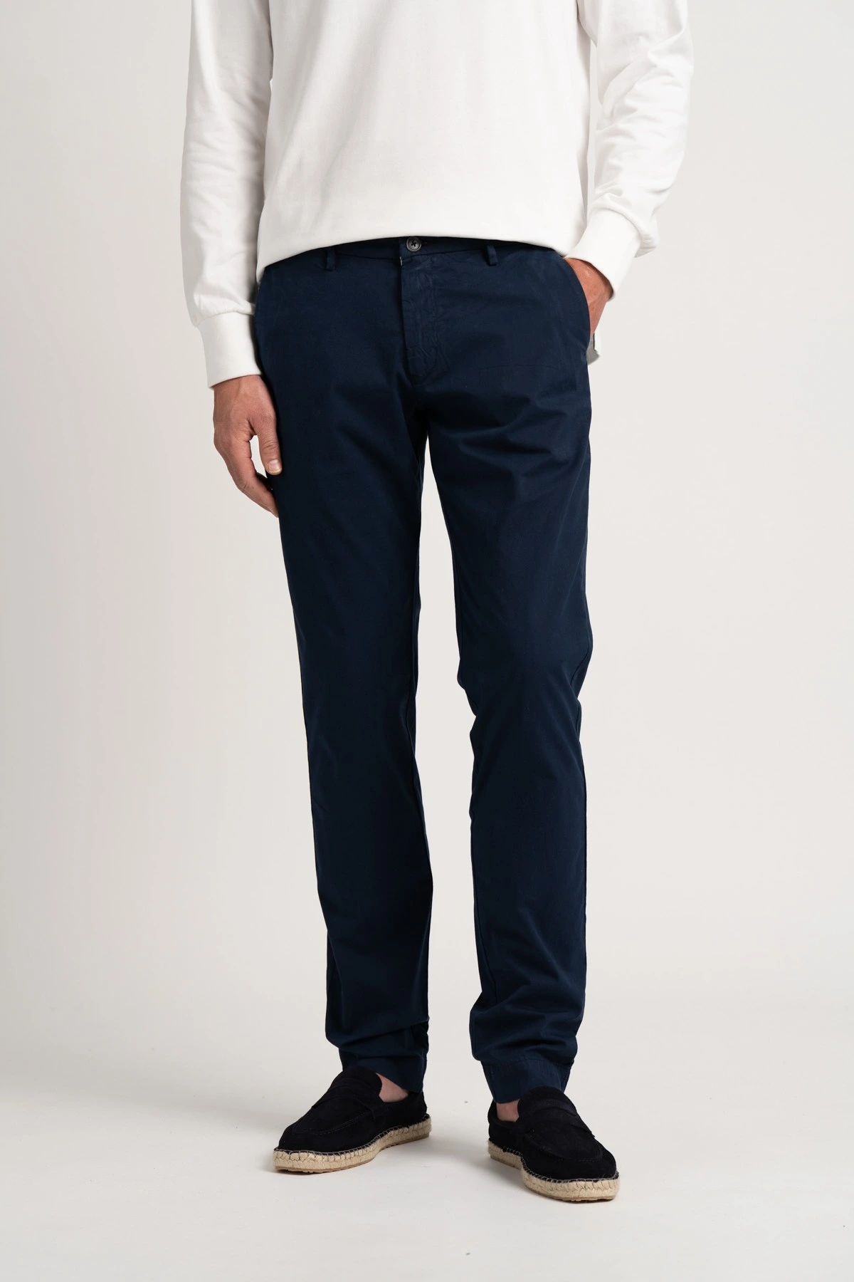 Men's slim-fit cotton chinos | Quality brand - Europann 