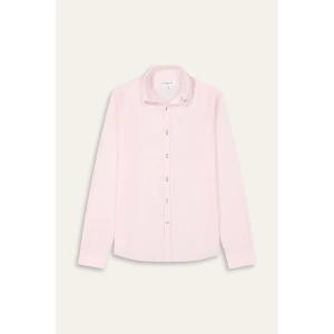 Plain pink color long sleeves shirt for men | Quality brand Europann